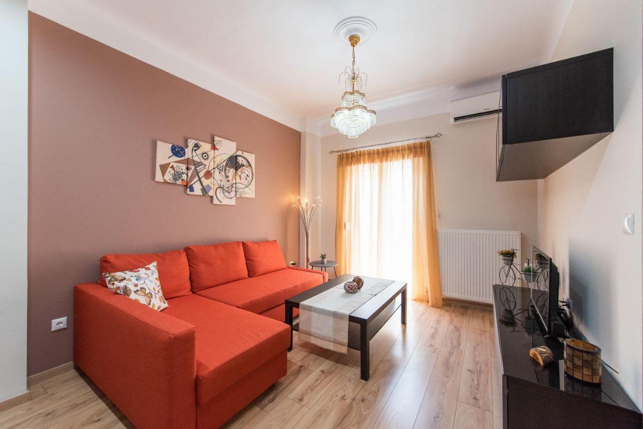 Apricot By Halu! Cozy Apt Next To Agia Sophia Metro Station Солун Екстериор снимка