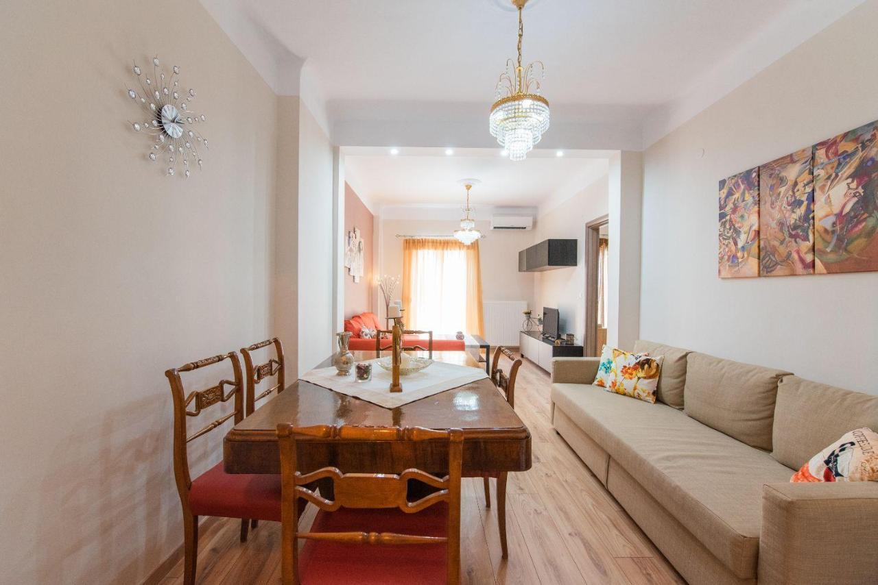 Apricot By Halu! Cozy Apt Next To Agia Sophia Metro Station Солун Екстериор снимка
