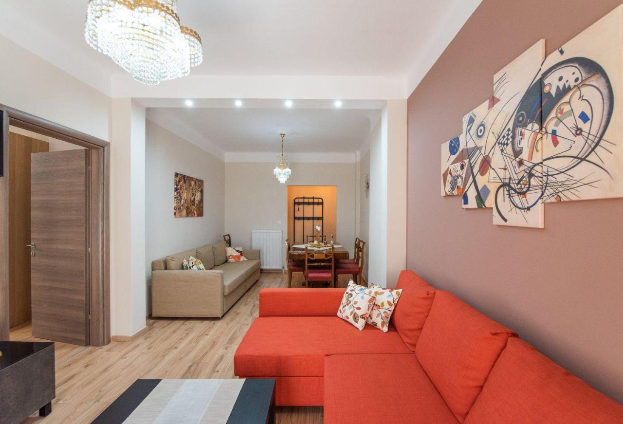 Apricot By Halu! Cozy Apt Next To Agia Sophia Metro Station Солун Екстериор снимка