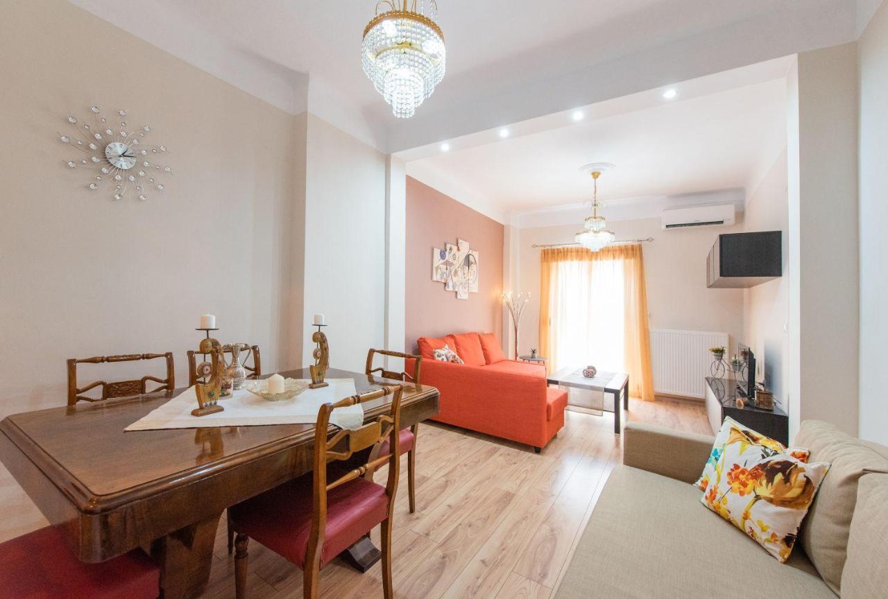 Apricot By Halu! Cozy Apt Next To Agia Sophia Metro Station Солун Екстериор снимка