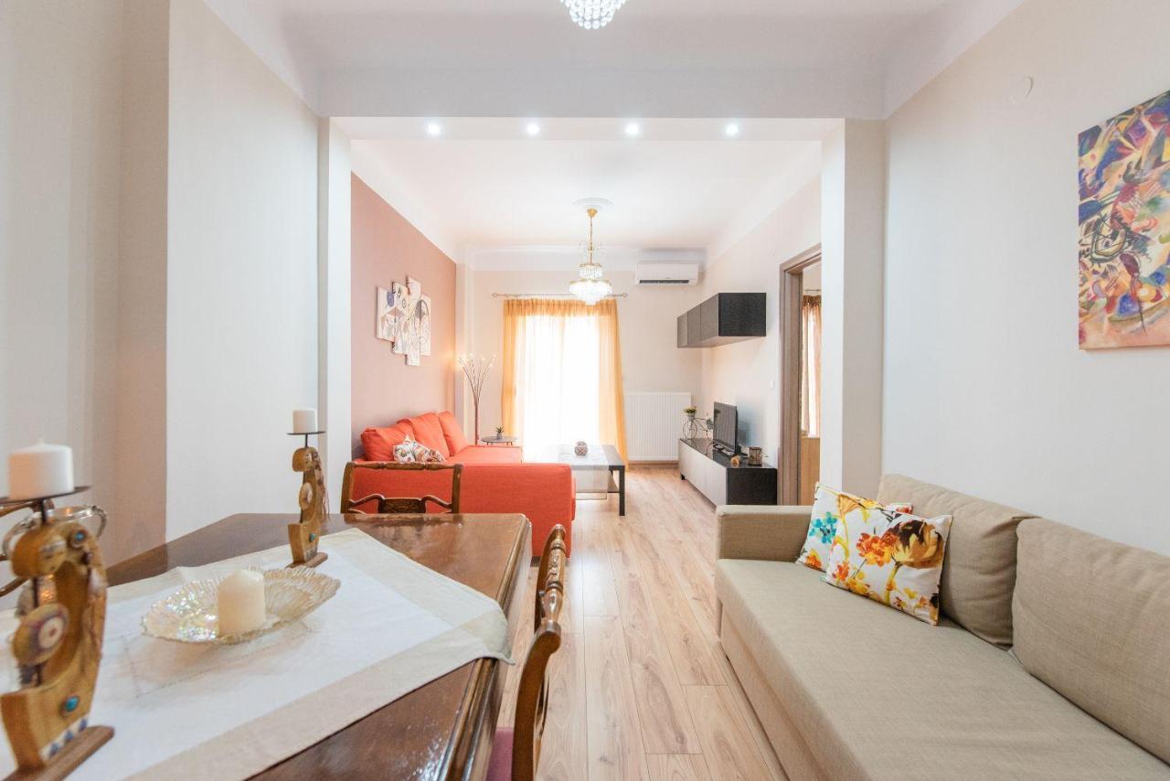 Apricot By Halu! Cozy Apt Next To Agia Sophia Metro Station Солун Екстериор снимка